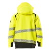 Mascot Accelerate 19901 Shell Jacket For Children Hi-Vis Yellow Black