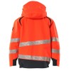 Mascot Accelerate 19901 Shell Jacket For Children Hi-Vis Red Dark Navy