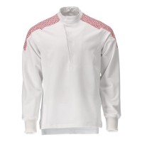 Mascot Food & Care 20052 Smock White Traffic Red