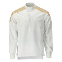 Mascot Food & Care 20052 Smock White Curry Gold