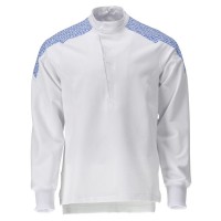 Mascot Food & Care 20052 Smock White Azure Blue