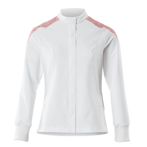 Mascot Food & Care 20064 Ladies Jacket White Traffic Red Mascot Food & Care 20064 Ladies Jacket White Traffic Red