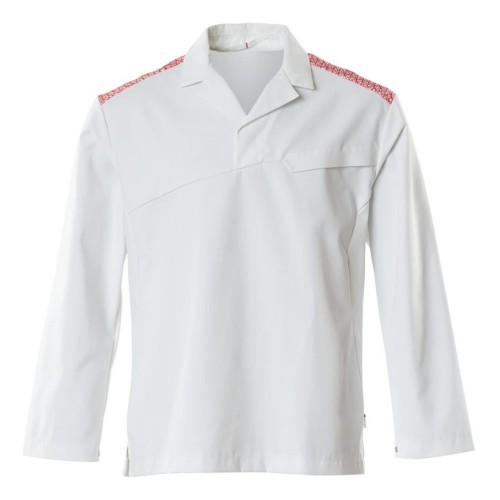 Mascot Food & Care 20252 Smock White Traffic Red Mascot Food & Care 20252 Smock White Traffic Red