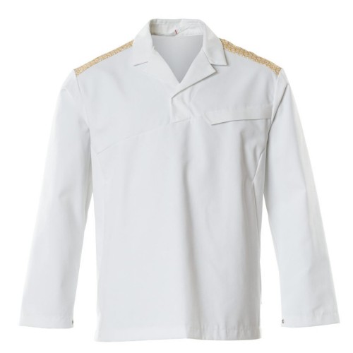 Mascot Food & Care 20252 Smock White Curry Gold Mascot Food & Care 20252 Smock White Curry Gold
