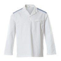 Mascot Food & Care 20252 Smock White Azure Blue