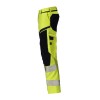 Mascot Accelerate Ladies 21078 Hi-Vis Yellow / Dark Navy Trousers with Kneepad Pockets