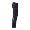 Mascot Accelerate 21578 Ladies Flame Retardant Trousers Dark Navy / Hi-Vis Yellow