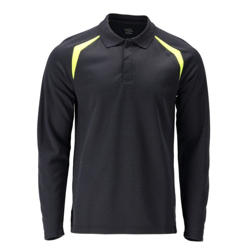 Mascot Accelerate Multisafe 21583 Polo Shirt Navy Hi-Vis Yellow Mascot Accelerate Multisafe 21583 Polo Shirt Navy Hi-Vis Yellow