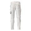 Mascot Customized 22079 Pants With Kneepad Pockets White