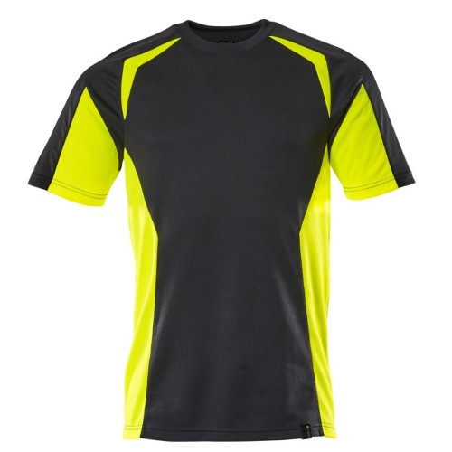 Mascot Accelerate 22082 T-Shirt Black Hi-Vis Yellow Mascot Accelerate 22082 T-Shirt Black Hi-Vis Yellow