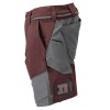 Mascot Customized 22149 Stretch Shorts Bordeaux/Grey