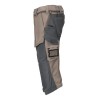 Mascot Customized 22249 3/4 Length Trousers With Kneepad Pockets Sand Grey