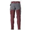 Mascot Customized 22379 Pants With Kneepad Pockets Bordeaux/Grey