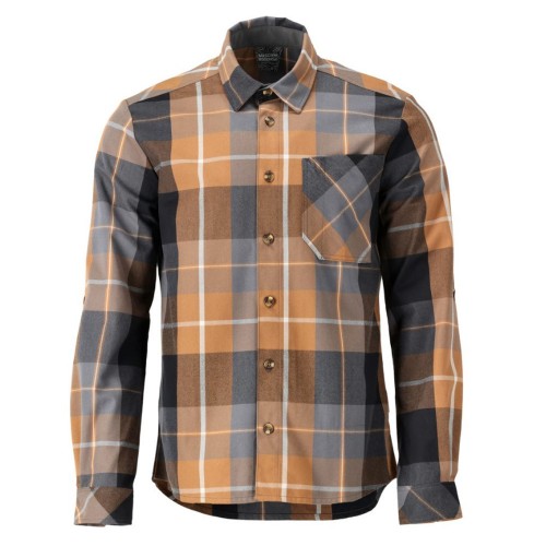 Mascot Customized 22904 Flannel Shirt Brown Checked Mascot Customized 22904 Flannel Shirt Brown Checked