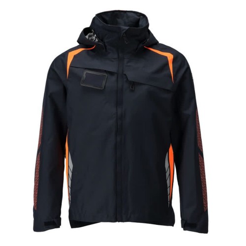 Mascot Accelerate 23001 Waterproof Outer Shell Jacket Dark Navy / Hi-Vis Orange Mascot Accelerate 23001 Waterproof Outer Shell Jacket Dark Navy / Hi-Vis Orange