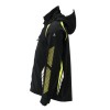 Mascot Accelerate 23002 Waterproof Softshell Jacket Black / Hi-Vis Yellow