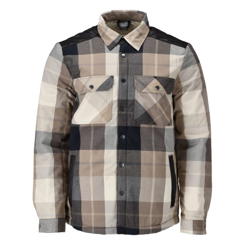 Mascot Customized 23104 Flannel Shirt Dark Sand Checked Mascot Customized 23104 Flannel Shirt Dark Sand Checked