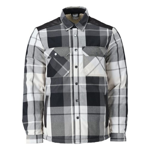 Mascot Customized 23104 Flannel Shirt Stone Grey Checked Mascot Customized 23104 Flannel Shirt Stone Grey Checked