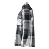 Mascot Customized 23104 Flannel Shirt Stone Grey Checked Mascot Customized 23104 Flannel Shirt Stone Grey Checked