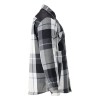 Mascot Customized 23104 Flannel Shirt Stone Grey Checked Mascot Customized 23104 Flannel Shirt Stone Grey Checked