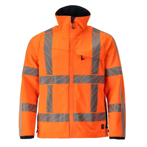 Mascot Accelerate 24002 Water Repellent Softshell Jacket Hi-Vis Orange Mascot Accelerate 24002 Water Repellent Softshell Jacket Hi-Vis Orange