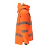 Mascot Accelerate Safe 24435 Waterproof Winter Jacket Hi-Vis Orange
