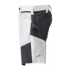Mascot Customized 25149 Stretch Shorts White / Stone Grey