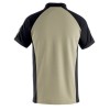 Mascot Safe Unique Bottrop Polo Shirt Light Khaki Black Mascot Safe Unique Bottrop Polo Shirt Light Khaki Black