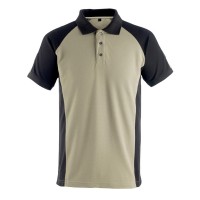 Mascot Safe Unique Bottrop Polo Shirt Light Khaki Black