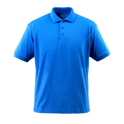 Mascot Crossover Bandol Polo Shirt Azure Blue Mascot Crossover Bandol Polo Shirt Azure Blue