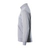 Mascot Crossover Lavit Sweatshirt With Zipper Grey Flecked