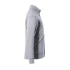 Mascot Crossover Lavit Sweatshirt With Zipper Grey Flecked