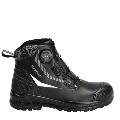 Mascot Footwear Industry F1305 BOA Safety Boots Black Mascot Footwear Industry F1305 BOA Safety Boots Black