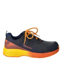 Mascot Footwear Customized F1600 Safety Shoes Dark Navy / Bright Orange