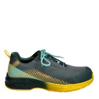 Mascot Footwear Customized F1600 Safety Shoes Forest Green / Sunflower Yellow