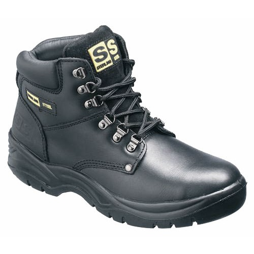 Sterling SS806SM Safety Boots With Steel Toe Cap And Mid Sole