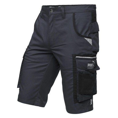 Puma Workwear Precision X Anthracite / Black Work Shorts Puma Workwear Precision X Anthracite / Black Work Shorts