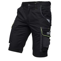 Puma Workwear Precision X Black / Neon Work Shorts