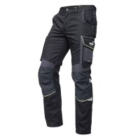 Puma Workwear Precision X Black / Neon Work Trousers