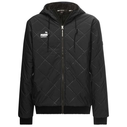 Puma Workwear Essential Black Padded Winter Jacket Puma Workwear Essential Black Padded Winter Jacket