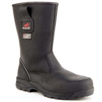 Rock Fall RF040 Manitoba Thinsulate Rigger Boots Side Zip