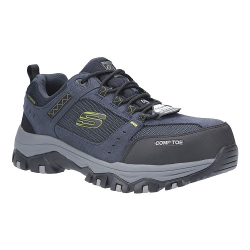 Skechers Greetah Safety Trainers Navy Skechers Greetah Safety Trainers Navy