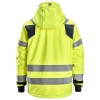 Snickers 1162 ProtecWork Class 3 Hi-Vis Yellow Waterproof Insulated Hooded Jacket Snickers 1162 ProtecWork Class 3 Hi-Vis Yellow Waterproof Insulated Hooded Jacket
