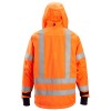 Snickers 1164 ProtecWork Waterproof Class 3 Hi-Vis Orange Insulated Hooded Jacket Snickers 1164 ProtecWork Waterproof Class 3 Hi-Vis Orange Insulated Hooded Jacket