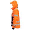 Snickers 1164 ProtecWork Waterproof Class 3 Hi-Vis Orange Insulated Hooded Jacket Snickers 1164 ProtecWork Waterproof Class 3 Hi-Vis Orange Insulated Hooded Jacket