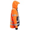 Snickers 1164 ProtecWork Waterproof Class 3 Hi-Vis Orange Insulated Hooded Jacket Snickers 1164 ProtecWork Waterproof Class 3 Hi-Vis Orange Insulated Hooded Jacket