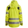 Snickers 1368 ProtecWork Women's Class 3 Hi-Vis Yellow Waterproof Shell Hooded Jacket Snickers 1368 ProtecWork Women's Class 3 Hi-Vis Yellow Waterproof Shell Hooded Jacket
