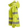 Snickers 1368 ProtecWork Women's Class 3 Hi-Vis Yellow Waterproof Shell Hooded Jacket Snickers 1368 ProtecWork Women's Class 3 Hi-Vis Yellow Waterproof Shell Hooded Jacket
