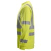 Snickers 2461 ProtecWork Class 3 Hi-Vis Yellow Long Sleeved T-Shirt Snickers 2461 ProtecWork Class 3 Hi-Vis Yellow Long Sleeved T-Shirt