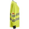 Snickers 2476 ProtecWork Class 3/2 Hi-Vis Yellow Women's Long Sleeved T-Shirt Snickers 2476 ProtecWork Class 3/2 Hi-Vis Yellow Women's Long Sleeved T-Shirt